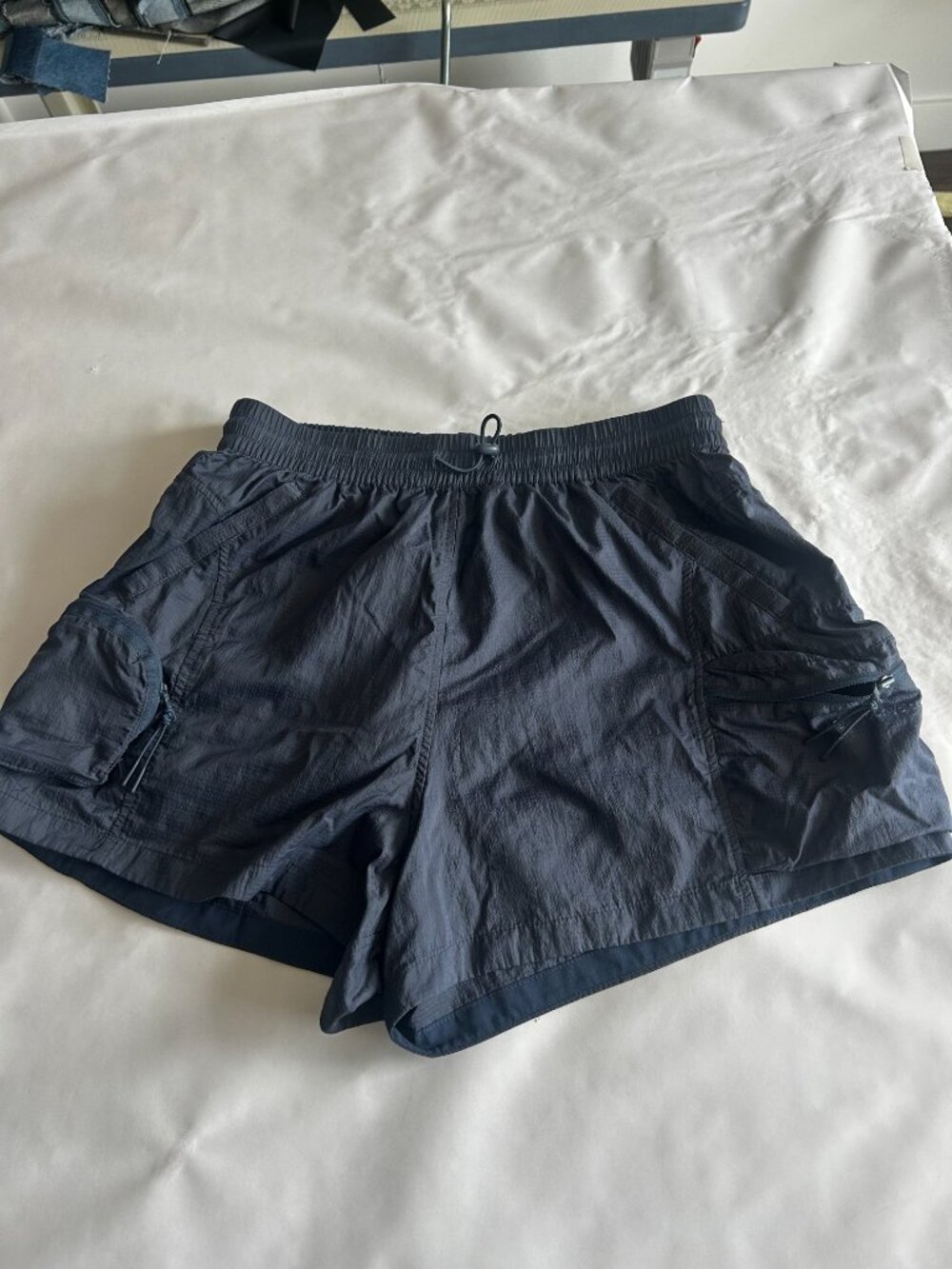 Outdoor Voices Windbreaker 3" Shorts | Color: Navy | Size: Small - Picture 3 of 8